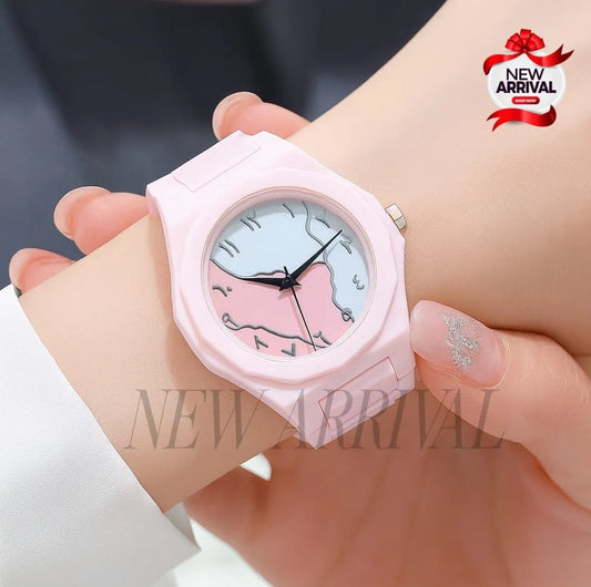 Pink Arabic Aura Smart Watch For Women Stylish Aura Smart Watch 100% Original Watch Amazing Smart Watch