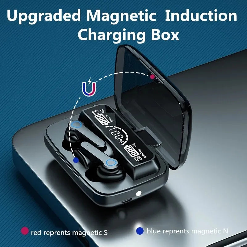 M19 Earbuds TWS Earphone Touch Control Wireless Bluetooth 5.1 Headphones With Microphone With flashlight