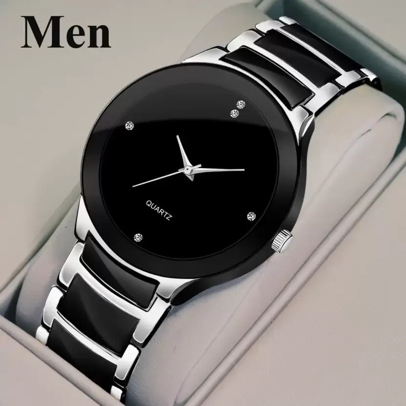 Classic Luxury Watch for Men / Boys - Stylish Stainless Steel Analog Quartz Mens Watches