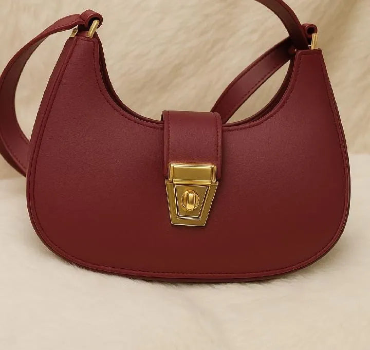 Handbags For Girls - Hand Bags - Shoulder Bag with long belt - Handbag for Girls Ladies - Designer Handbags Bags for Women - Trendy Purse - Latest Design - Easy to carry.