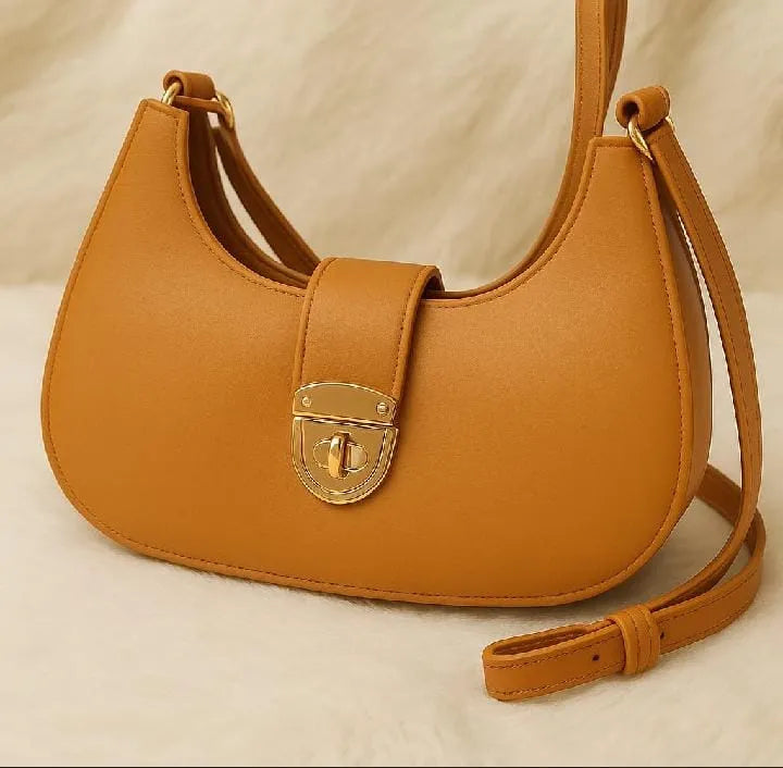 Handbags For Girls - Hand Bags - Shoulder Bag with long belt - Handbag for Girls Ladies - Designer Handbags Bags for Women - Trendy Purse - Latest Design - Easy to carry.