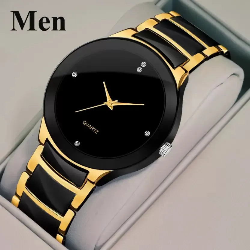 Classic Luxury Watch for Men / Boys - Stylish Stainless Steel Analog Quartz Mens Watches